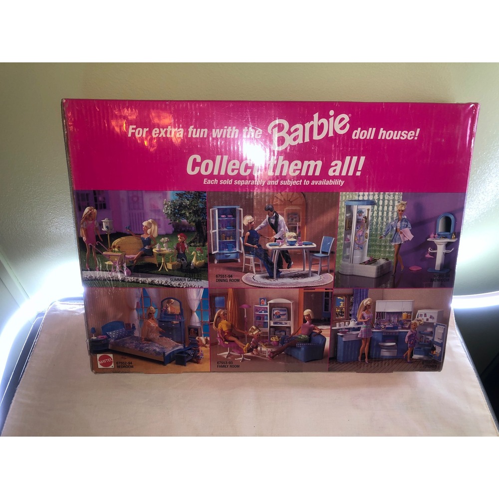 Vintage Barbie So Real So Now Dining Room Playset Mattel 67551-94 New In Box - Picture 2 of 7